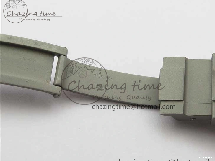 116610 Bezel Skeleton DIal Best Sandblasted Edition on ROF Andrea Submariner Carbon SA3130 Pirlo 0308